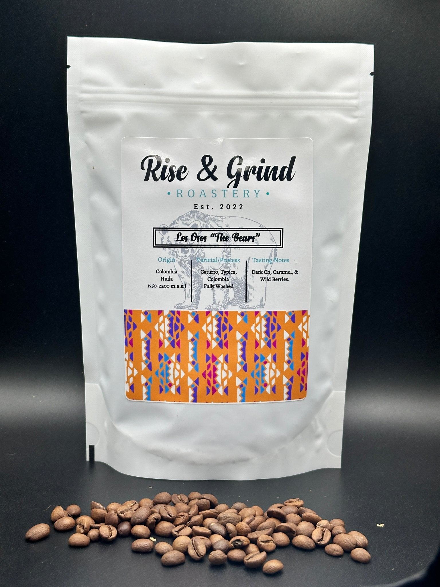 Los Osos "The Bears" - Colombia - Rise & Grind Roastery - Whole Beans - 250g - 